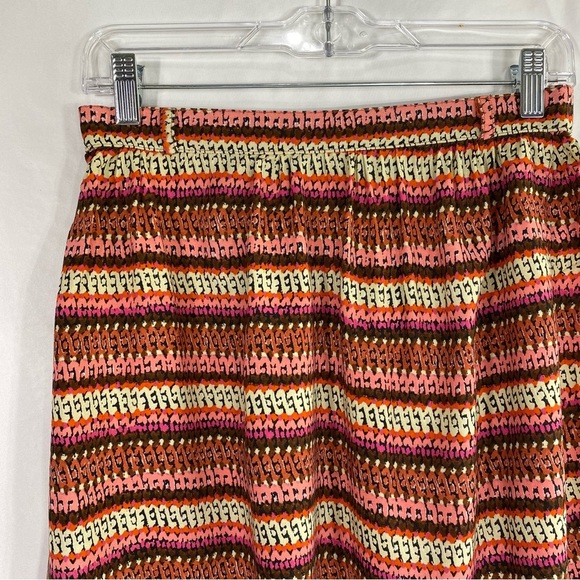 Mossimo Striped Print Elastic Back A-Line Skirt - Picture 2 of 5